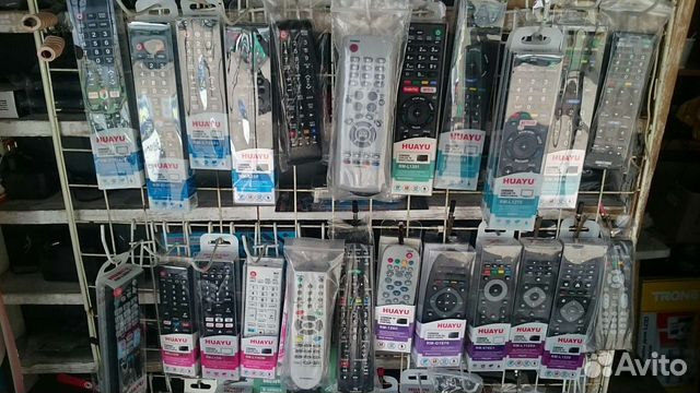 Пульты для телевизоров и цифровых приставок DVB-T2