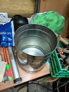 Бак из пищевой нержавейки с крышкой