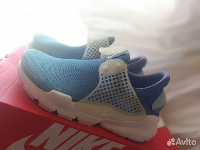 Кроссовки Nike Sock Dart Still Blue 35 5 голубые