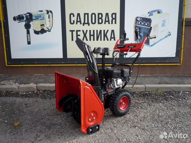 Снегоуборщик Krotof KC 656 - фара, эл. старт, 7л/с