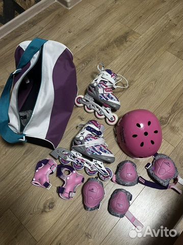 Детские ролики и защита