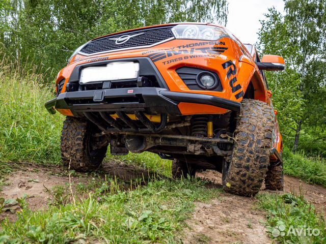 Бампер передний силовой риф УАЗ Патриот 2015+