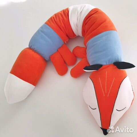 Подушка-обнимашка, бортик в кроватку, подушка