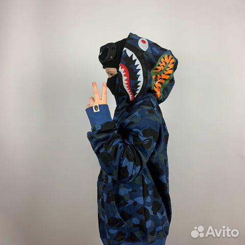 Зипка bape shark