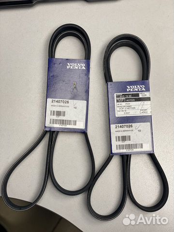 Ремень компрессора Volvo-Penta D4, D6 21407026