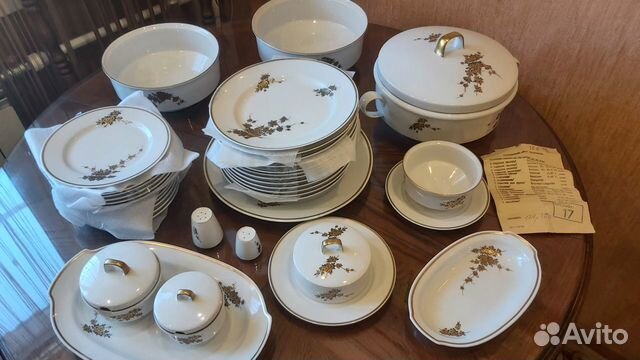 Столовый сервиз из Германии (новый, винтаж)