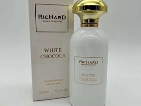 Richard white chocola 100 мл. Белый шоколад духи Кристиан Ричард. Туалетная вода Richard White Chocola. Ричард белый шоколад духи. Richard White Chocola парфюмерная вода 100 мл.