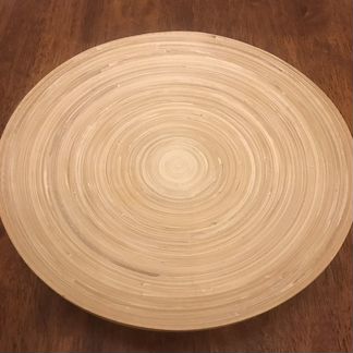 Блюдо декоративное из бамбука IKEA