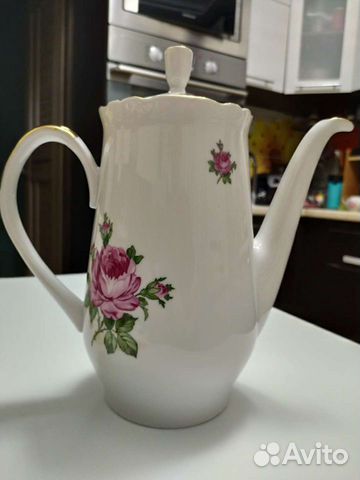 Чайник фарфоровый, гдр, 1,8 л