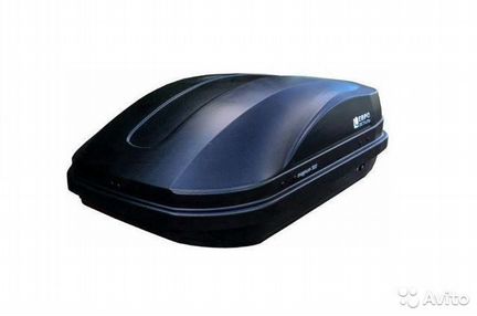 Автомобильный бокс Магнум 300 (черный карбон)