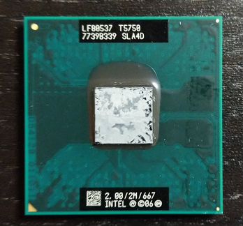 Процессор Intel 2.0 Ghz для ноутбука Asus