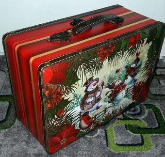 Коробка.подарок.Новый год