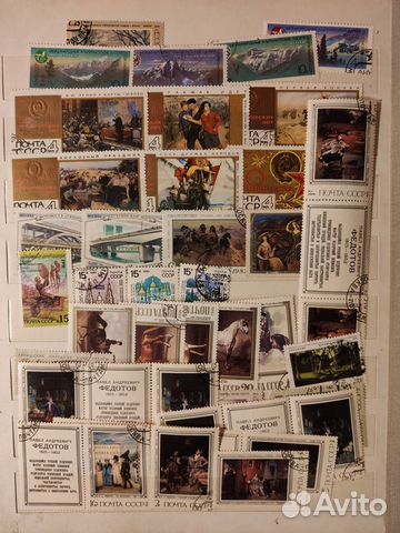 М8. Марки СССР. Искусство 62-91