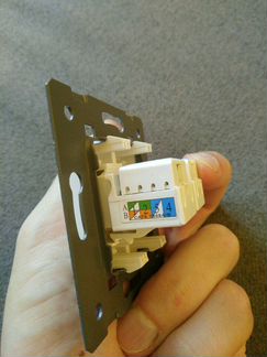 Розетки RJ45 Livolo