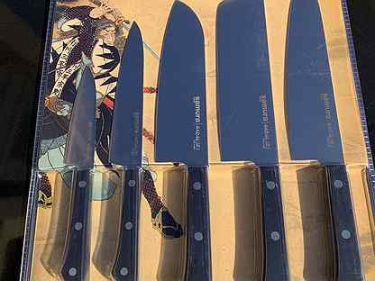 Набор ножей Samura SHR-0250B, 5 ножей