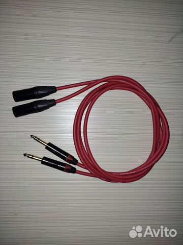 Балансные мониторные кабели Canare Jack-XLR