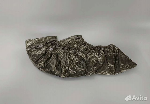 Бахилы 70мкм черные особо прочные