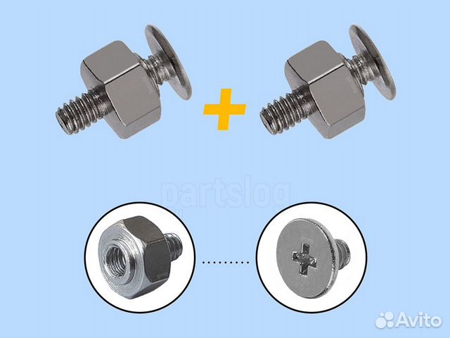 2 Комплекта фиксации M.2 SSD дисков для asus mini