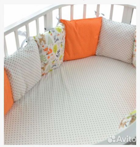 Новые Бортики в детскую кроватку