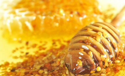 Пыльца цветочная на меду