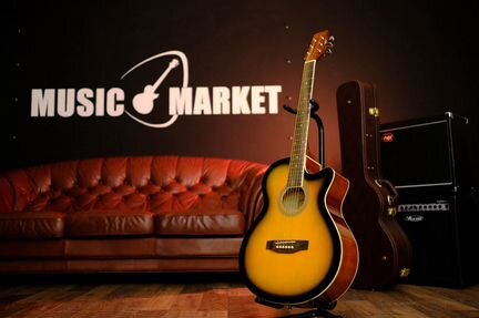 Акустическая гитара (комплект)