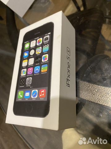 Коробка от Айфона 5s
