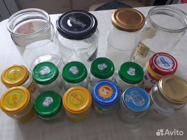 Банки из под детского питания