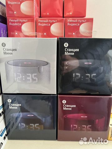 Новая Станция Мини 2.1 (с часами) с Алисой