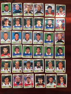 Коллекция panini euro 96