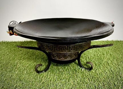 Чугунный Садж+подставка