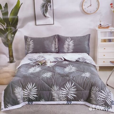 Комплект постельного белья с одеялом из хлопка