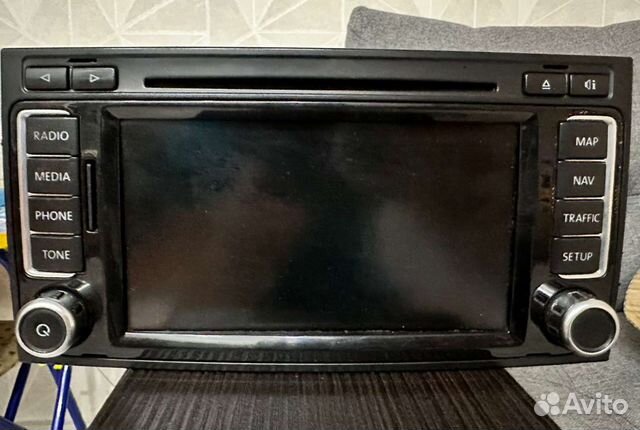 Штатная магнитола на volkswagen touareg