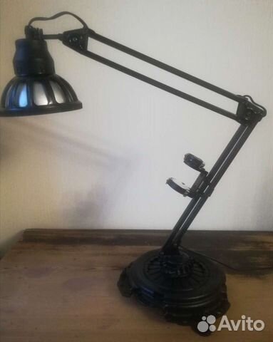 Лампа настольная в стиле лофт