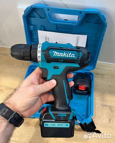 Шуруповерт makita новый 26v