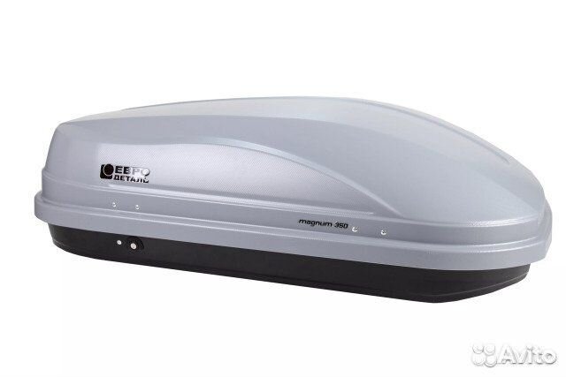 Автобокс Magnum 350 серый карбон