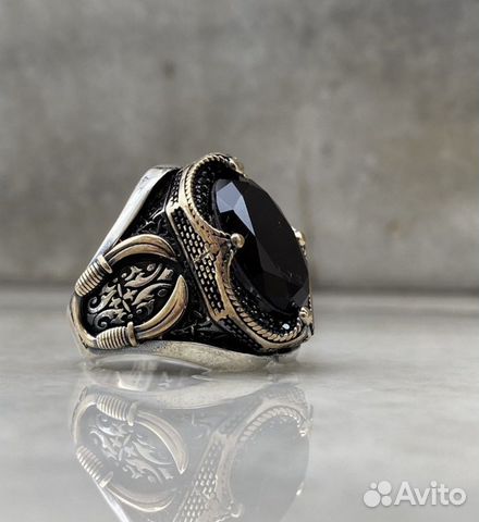 Эксклюзивные мужские кольца из серебра 925 пробы