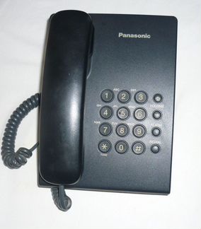 Телефон panasonic KX-TS2350RUB