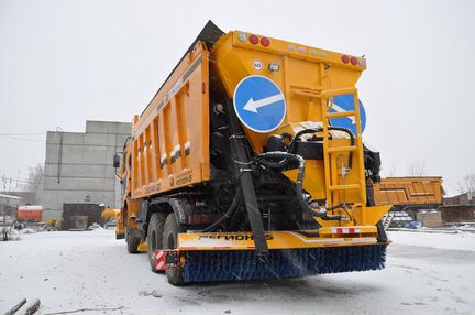 Пескоразбрасывающее оборудование на самосвал