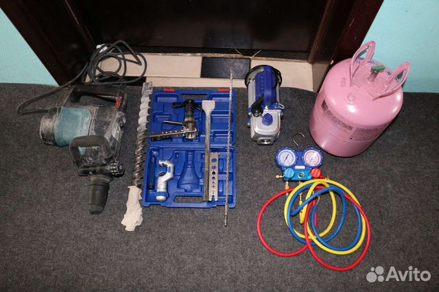 Аренда инструмента для установки кондиционера