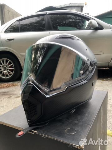 Шлем AGV AX-9 Carbon matt