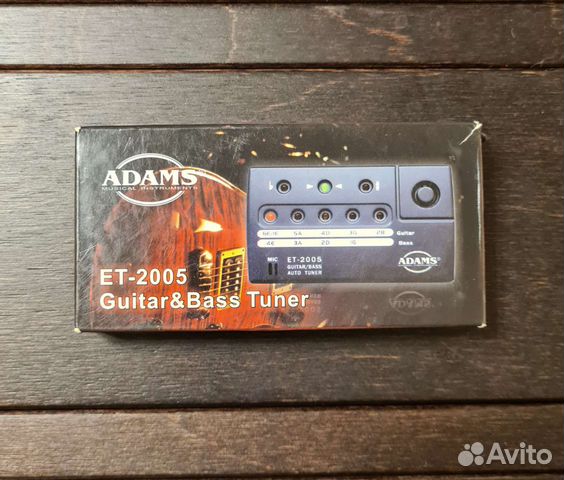 Гитарный тюнер Adams ET-2005