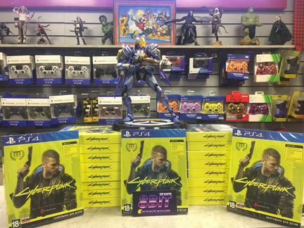 Cyberpunk 2077 PS4 I PS5 + наушники Samsung GaLaXy