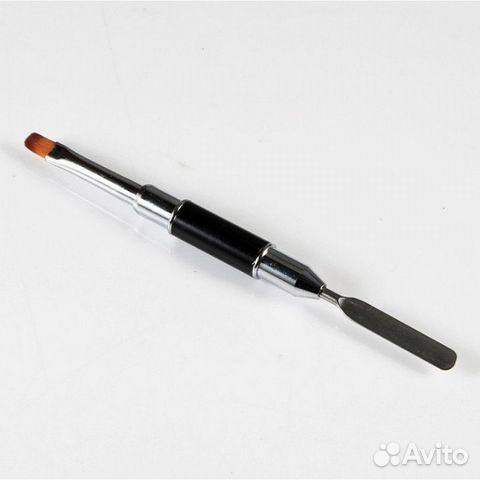 Кисть + шпатель для акригеля