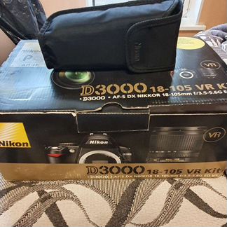 Зеркальный фотоаппарат nikon d3000