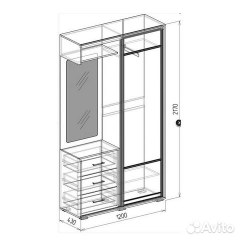 Прихожая «Байкал 01»