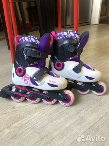 Коньки роликовые ролики oxelo 28-30