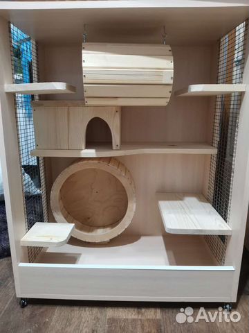 Витрина для домашних грызунов 85/70/42