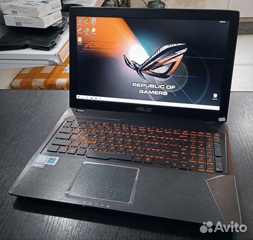 Игровой ноутбук Asus Gtx 960M/i5/8Gb/SSD