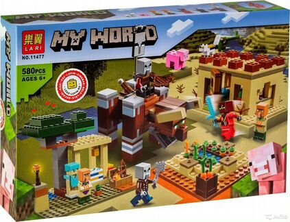 Конструктор Lego Майнкрафт набор 726 деталей