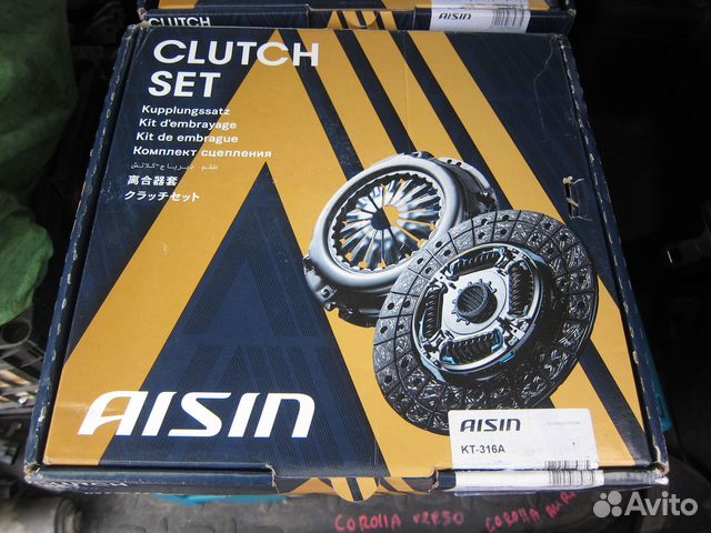 Сцепление Aisin KT-316A Toyota Corolla (робот) купить в Москве Aisin KT ...